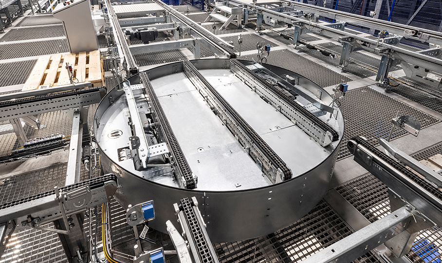 Fördertechnik Knotenpunkte DAMBACH Lagersysteme